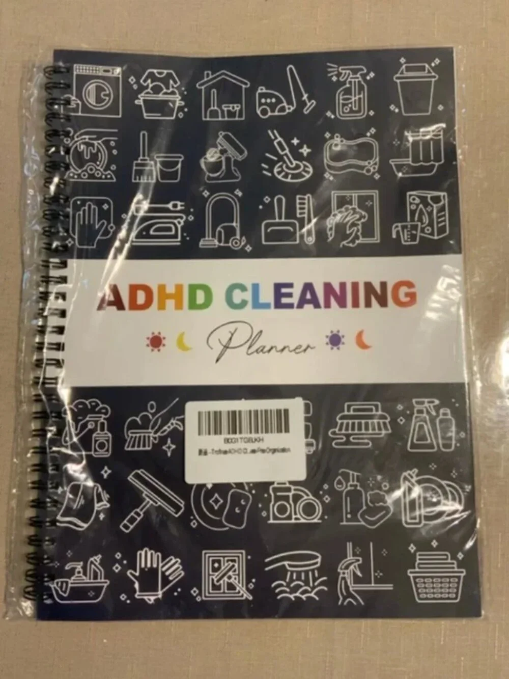 ADHD Cleaning Planner, Tidy Minds Daily Weekly